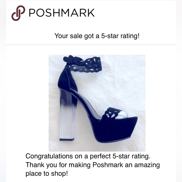 💖 SOLD💖New (NWT) Open Toed Sky High Platforms Size 7 1/2. - Picture 3 of 5